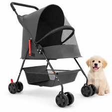 Passeggino pieghevole per cani - passeggino,
