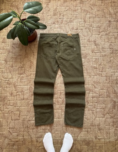 Pantalone uomo dondup verde - pantalone,