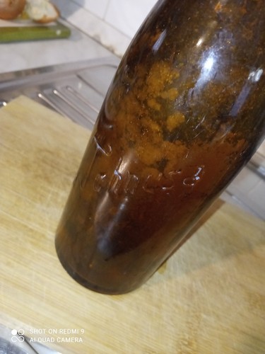 Bottiglia vuota birra ichnusa - bottiglia,