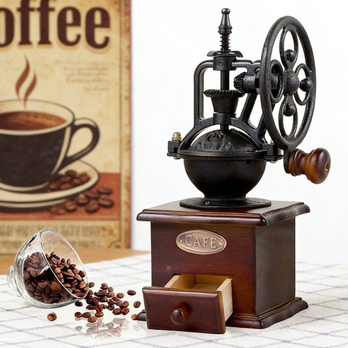 Macinacaffè manuale retrò - macinacaffè,