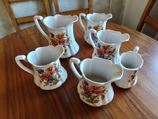 SEI CARAFFE BROCCHE CERAMICA