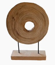 STATUA IN LEGNO CONTEMPORANEA
