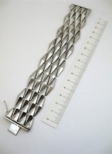 BRACCIALE  ARGENTO 925  MADE IN ITALY ANNI '80 SILVER  BRACELET