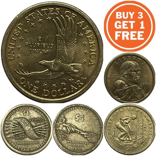 Dollar sacagawea - $1,