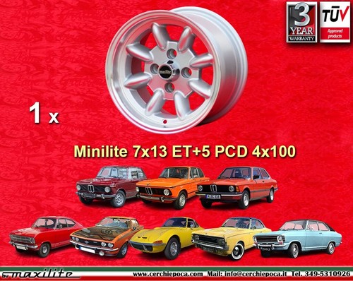 Cerchio bmw opel minilite - 1,