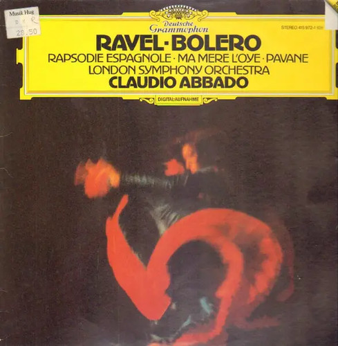 Ravel bolero rapsodie - lp,