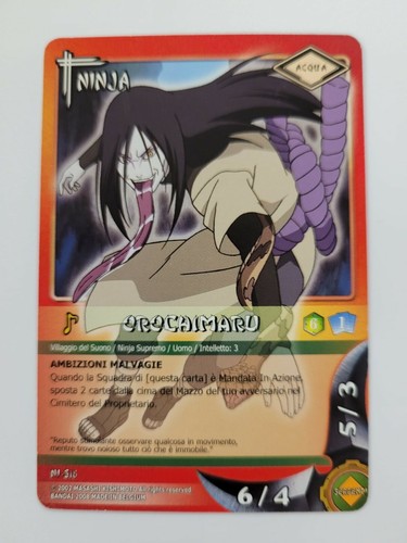 Naruto card game orochimaru - card,
