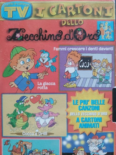 Videocassetta cartoni dello - videocassetta,