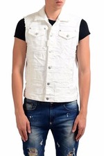 Dsquared2 gilet uomo bianco