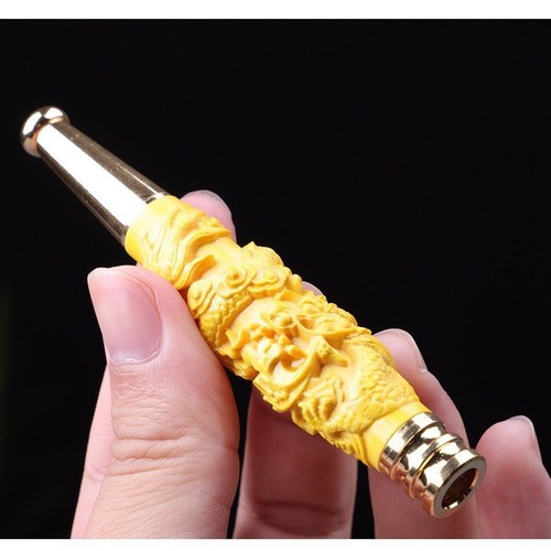 Tubo supporto intaglio - , drago
