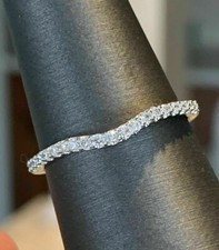 14K White Gold Plated 1.40CT