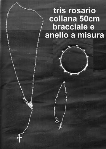 Collana bracciale anello - bracciale, e