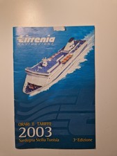 Rarità - Collezione - Depliant Tirrenia Navigazione 2003