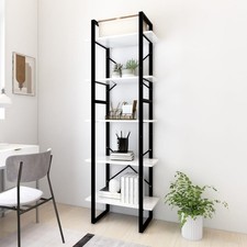 Libreria a 5 Ripiani Bianca