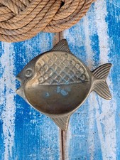 Pesce Posacenere In Ottone