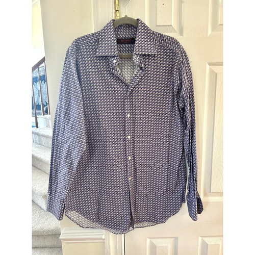 Etro purple micro dot print - dot,