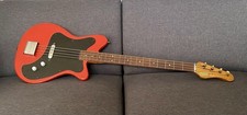 Vox Clubman 1 basso rosso. Basso vintage made in England. raro anni 60