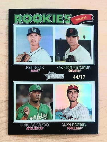 2026 topps heritage - topps, rock/
