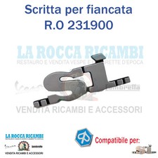 Scritta "SI" Fiancata Laterale