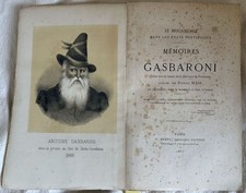 MEMOIRES DE GASBARONI PIETRO