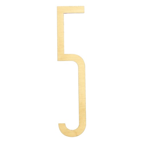 Solid brass civic - civic, numbers