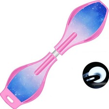 Youth Caster Board Waveboard LED Illuminazione Shortboard Skateboard