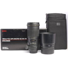 Sigma Usato Obiettivo LENS 180mm f 2.8 APO macro EX DG OS per nikon