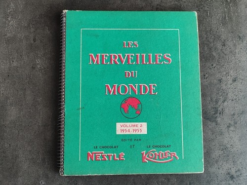 Album chocolats nestle - album,