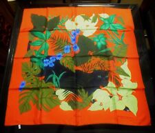 Foulard vintage in seta Annachiara laPorche paris bagheera