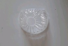 Vetro Di Ricambio Per Applique Coppa Di Murano Con Foro 3 Cm E14 Cristallo