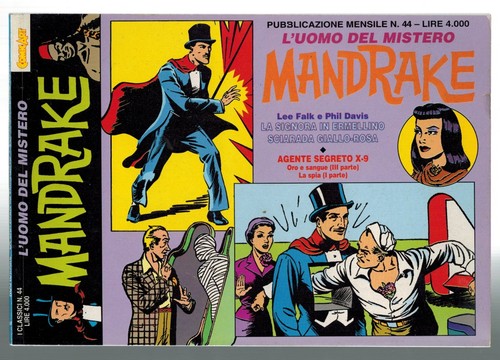 Mandrake comic art - art, 1995