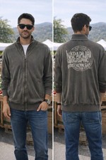 Napapijri Mens Brown/ Green