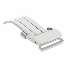 CHIUSURA DI DISTRIBUZIONE 20 MM PER CINTURINO OROLOGIO BREITLING FIBBIA PELLE LUCIDA TQ