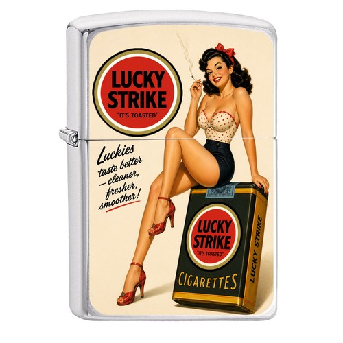 Accendino zippo lucky strike - accendino,