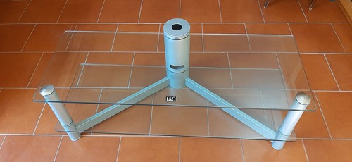 Mobile alluminio e - tv, in
