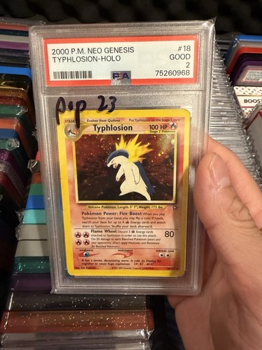 Typhlosion 2000 pokemon neo - 2000,