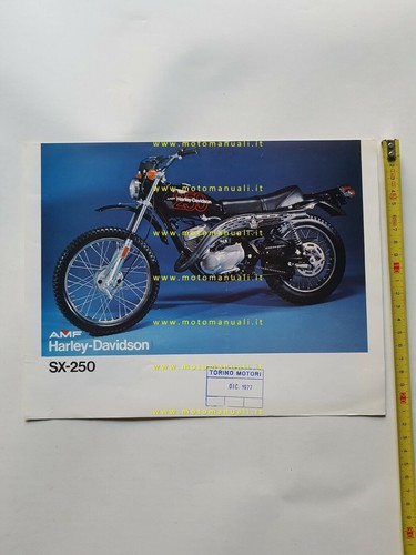 Harley davidson 250 1977 - sx,