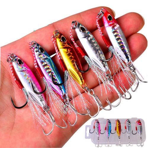 5pcs jigging metal jig - 5pcs,