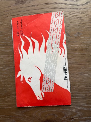 Brochure vendita ferrari 250 - brochure,