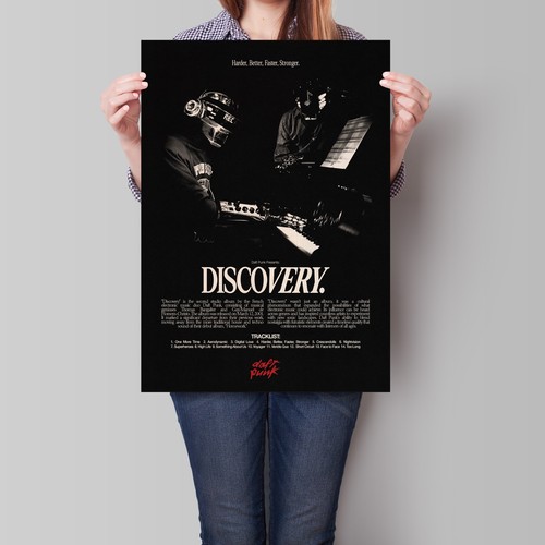 Poster daft punk discovery - poster,