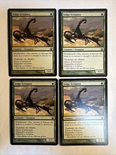 Mtg theros sedge - 4x,