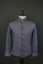 Camicia Herno blu slim fit