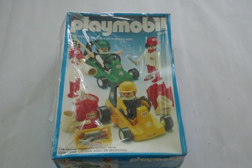Playmobil 3523 kart racing - go,