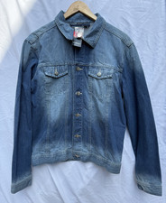 Giacca donna denim blu denim