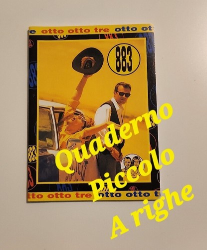 883 max pezzali quaderno - max,