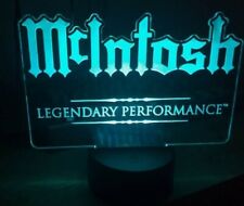 MCINTOSH Ledlight Logo Lampada