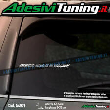 Adesivo Spendevo meno se mi drogavo! (su una riga) - Sticker Decal