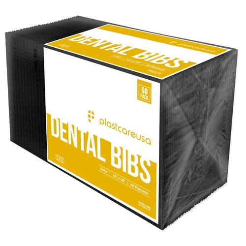 100 bavaglini dentali monouso