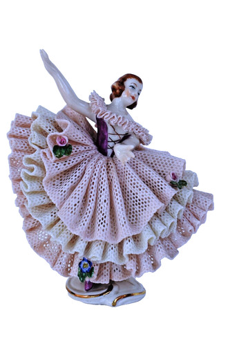 Figurina ballerina porcellana - ballerina,