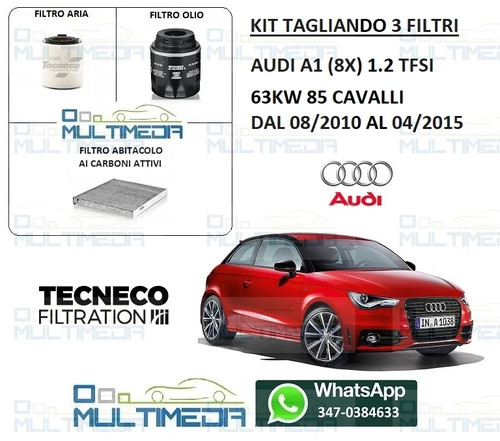 Kit tagliando filtri tecneco - 3,